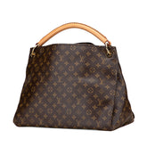 ルイ ヴィトン モノグラム アーツィーMM トートバッグ ショルダーバッグ M40249 ブラウン PVC レザー レディース LOUIS VUITTON 【中古】